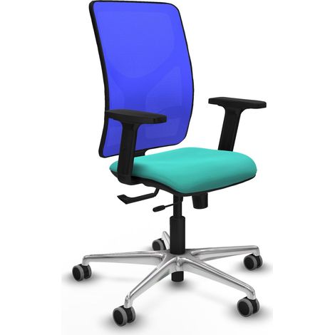 Silla de oficina piqueras y crespo Motilla turquesa espuma (1/2)