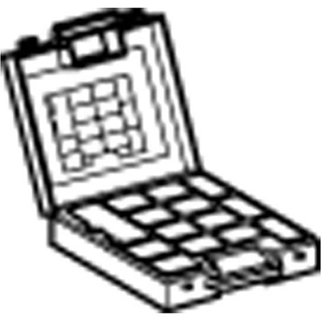 AT1 valise de rangement pour embouts et outil de découpe/dénudage pr bornier SCHNEIDER AT1HB2