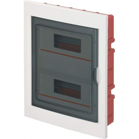 Centralino Incasso Bianco Portello Fume' 24Mod. (Elettrocanali Cod. Ec63024B)