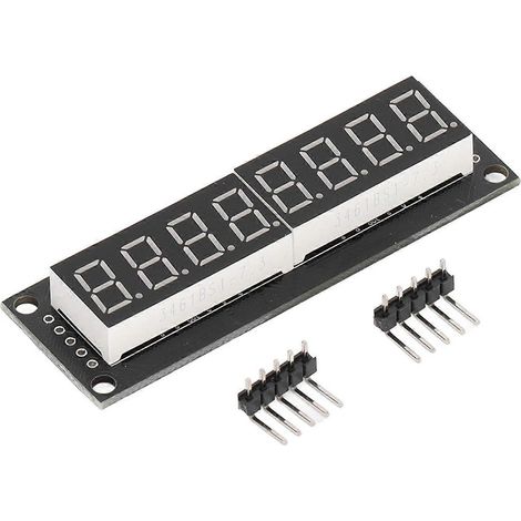 Module d'affichage numérique LED, 8 chiffres, affichage décimal 7 segments, 0,36 pouce, lumière rouge, tube numérique