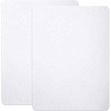 Patchs de réparation pour lin, lot de 2, pour réparer canapés, chaises, fauteuils, meubles, sacs et vêtements en lin, blanc. (1/5)