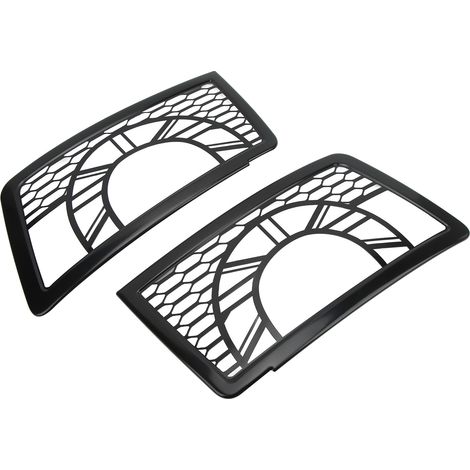 Grille de protection phares en acier inoxydable pour Land Rover Defender 110 L663, filet pare-pierres avant, couvre-projecteurs, kit de remplacement résistant, paire (1/5)