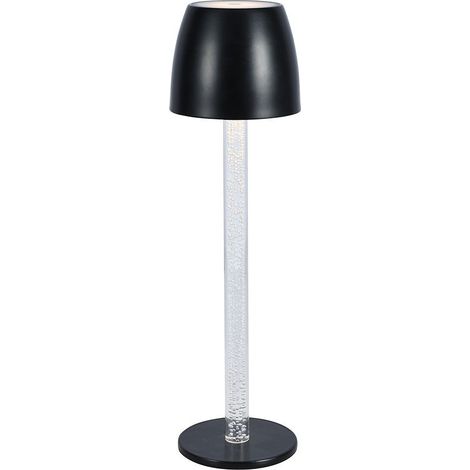 V-TAC VT-7576 Lampe de table LED rechargeable 3W Blanc et Transparent Touch Gradable 3000K - 23095 (1/5)