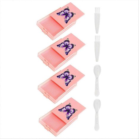 Support de Rangement Pochoir Diamant Peinture Boîte à Tiroirs Empilable pour Loisirs Créatifs, Organiseur Multifonctionnel (1/5)