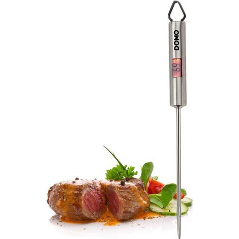 Termometro da cucina digitale DOMO sonda argento -45°C a +200°C arresto automatico