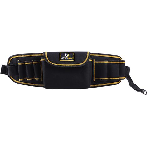 Sac à outils résistant à l'eau, sac de transport d'outils pour électricien de plusieurs tailles, sac de rangement d'outils pratique à plusieurs poches (1/5)
