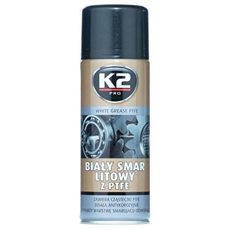 BÍLÁ LITHIUM TUK K2 400ML AEROSOL W121