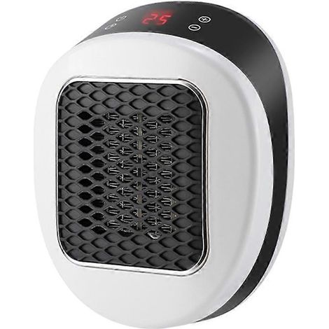 Chauffage électrique d'appoint portable avec télécommande, idéal pour l'hiver, à brancher sur une prise murale et à prise B. Chauffage rapide pour le bureau. (1/5)