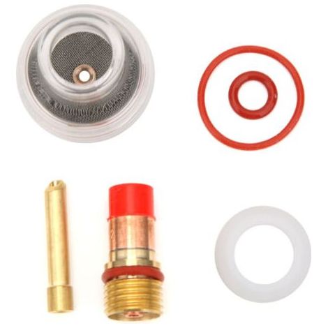 Kit de torche de soudage WP, accessoires, pince de lentille à gaz, tasse en verre pour WP-17/18/26 (1/5)
