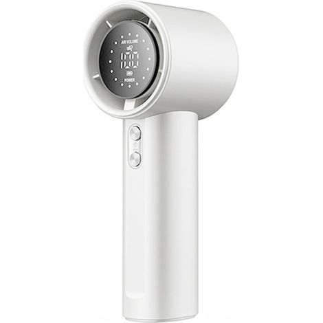 Ventilateur portable d'extérieur - Ventilateur de voyage rechargeable, ventilateur USB d'extérieur (blanc,162x59x58mm) (1/5)