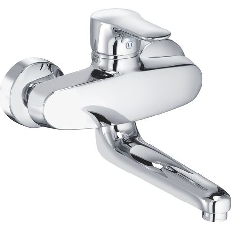 KLUDI OBJEKTA Mezclador monomando de pared para fregadero, (1/3)