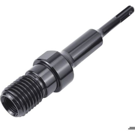 Adaptateur SDS Plus pour carotteuse 190mm – Filetage UNC 1-1/4' – Acier haute qualité pour carottage diamanté – Longueur 190mm (1/5)