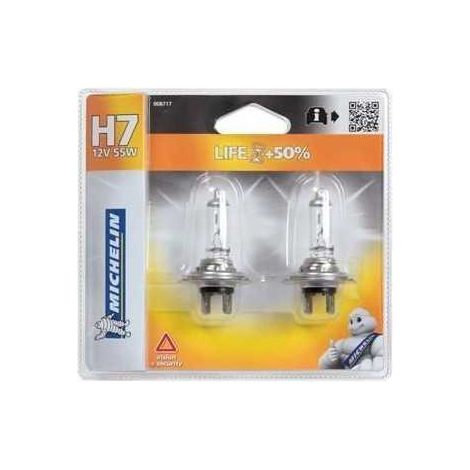 MICHELIN Life +50% 2 H7 12V 55W