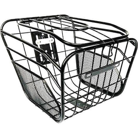 Panier de rangement pour vélo électrique, panier suspendu avant rabattable (1/5)