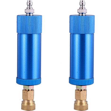 2x Hochdruck-PCP-Handpumpen-Luftfilter Öl-Wasser-Abscheider für Hochdruck-30-MPa-Luftpumpen-Filterkompressoren Blau (1/4)