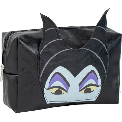 Neceser de Viaje Disney Maleficent Negro 23 x 15 x 9 cm