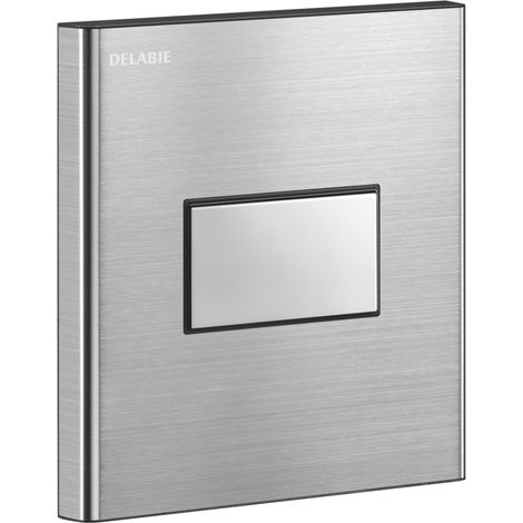 Déboucheur pour urinoir Delabie TEMPOFLUX UP, finition satinée, délai de 7 secondes, ensemble 2/2