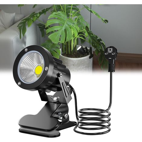 1 Lampe Pince LED,7W,IP65,6000K Blanc Froid,Angle Réglable,Intérieur Extérieur (1/5)