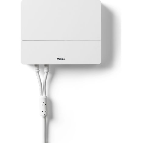 Saunier Duval – Pompe à chaleur air/eau MiGo Link – Passerelle Wi-Fi pour régulateur – Compatible installations multizone – 10037345