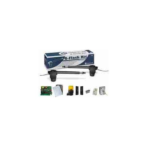 51701271 GENIUS FAAC Kit Automatisierung für Drehtore G-BAT 300 51701271 GFLASH 230V