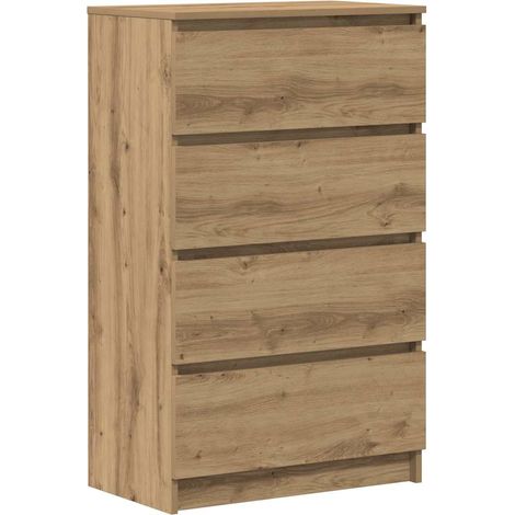 Maison Exclusive - Aparador de madera de ingeniería roble artisan