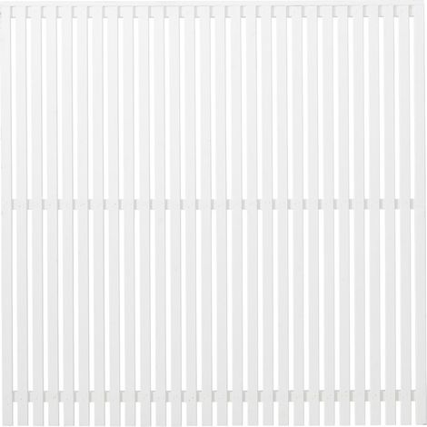 Plus Zaun Sendai 180 x 180 cm RAL 9010 Weiß (1/2)