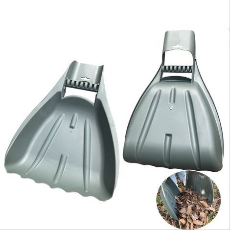 Leaf Scoops with Claws (1 Pair), Gardening Shovel, Leaf Collector with Sturdy Ergonomic Handle - Comfortable and Very Practical Leaf Collector (1/3)