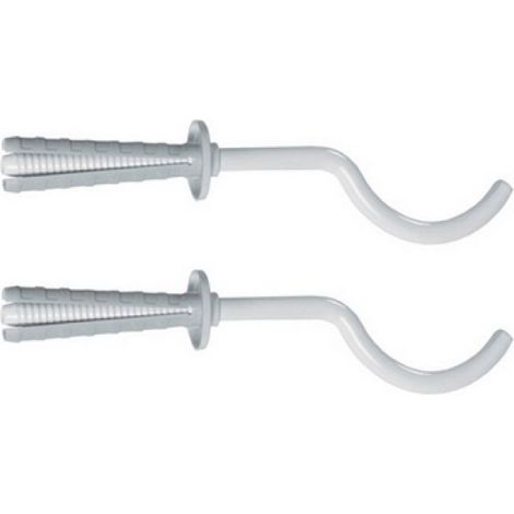 2 PZ MENSOLE PER RADIATORE TUBOLARE