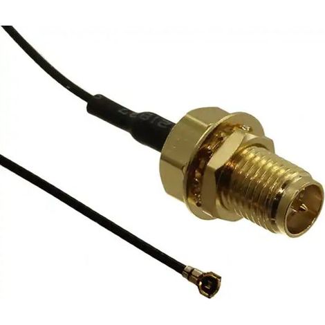 Cordon coaxial RS PRO, / Mâle, 305mm, Noir ( Prix pour 1 )