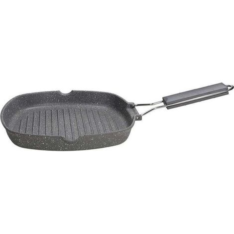 Tognana Pure Roq, bistecchiera 24x24 cm in alluminio adatta ad induzione