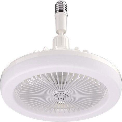 Ventilateur de plafond encastré, 2 en 1 avec éclairage, moteur silencieux et minuterie - 3 couleurs d'éclairage réglables, ventilateur de plafond LED (1/5)