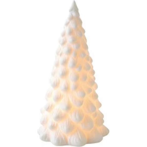 Sapin de Noël lumineux en céramique, décoration de table artificielle unique (1/5)