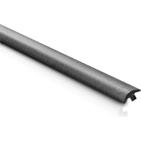 Verschlussprofil für Wellschlauch / Wellrohr Größe3 AD-34-54 - Temperaturbereich -40°C bis 100°C kurzzeitig 130°C Farbe schwarz - 1 Meter