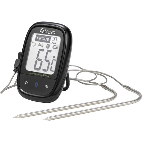 Bluetooth-Grillthermometer Messbereich von 0 C bis 300 C (1/2)
