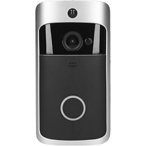 Tuya Videocitofono Smart Wifi con Visione Notturna Nero (1/4)
