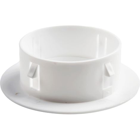 Copertura protettiva per fori nel muro, in robusto PP, rimovibile. Copertura decorativa per fori nel muro per sigillare mobili da cucina, armadi, librerie, credenze (80 mm)