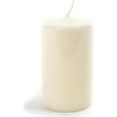 Candela cilindrica 240 g avorio Mercury