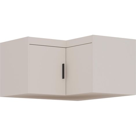 AX LIVING Eck Schrankaufsatz Storicos Beige 97,8 x 55,0 x 97,8cm Modern