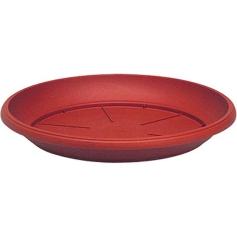 Sottovaso Tondo Giglio 331 Colore Terra P/Vasi Dia.Cm. 55 (1/2)