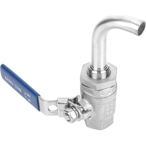 NPT 1/2 Zoll Kugelhahn-Set aus Edelstahl 304, Hardware-Fittings, Zubehör für Heimbrauer (1/5)