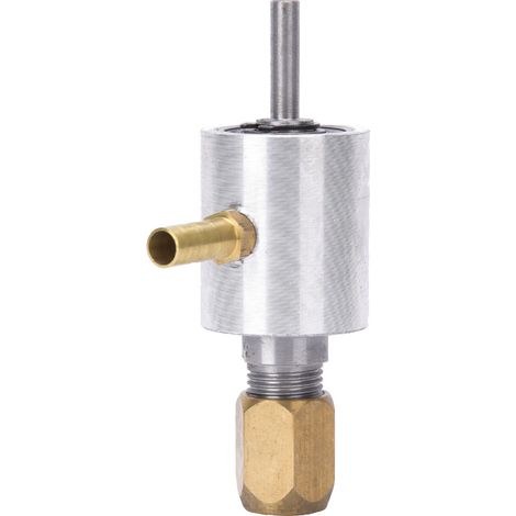 Adaptateur de mandrin de perçage pour buse d'arrosage, raccords en acier tungstène pour alésoir, diamètre de tige 6 mm, diamètre de mandrin 10 mm (1/5)