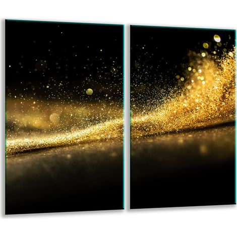 2x 30x52 schwarze Glasschneidebretter (1/5)