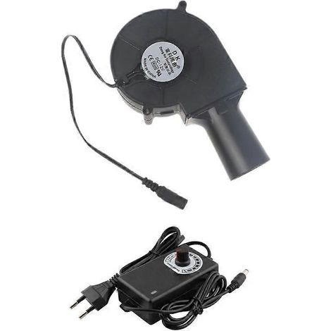 Voici une proposition de titre en français (moins de 190 caractères) :
Ventilateur BBQ portable extérieur à vitesse variable, puissant régulateur de vitesse mobile pour barbecue (1/4)