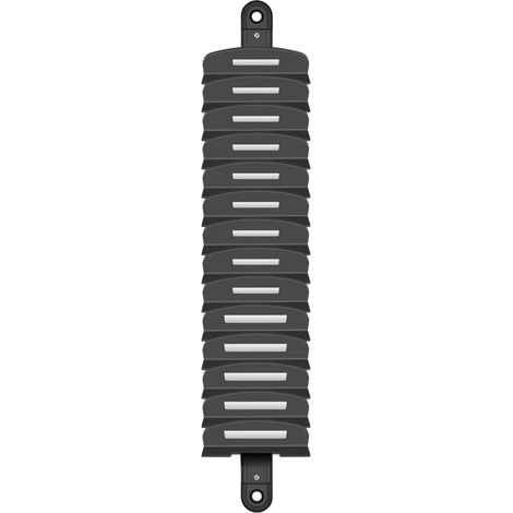 Organiseur d'outils à rail coulissant réglable, 14 compartiments, étagère magnétique pour tiroir ou boîte à outils