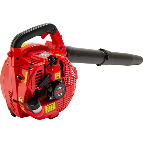 Petrol Leaf Blower PowerKing 26cc 2-Stroke Garden Tool 135mph
