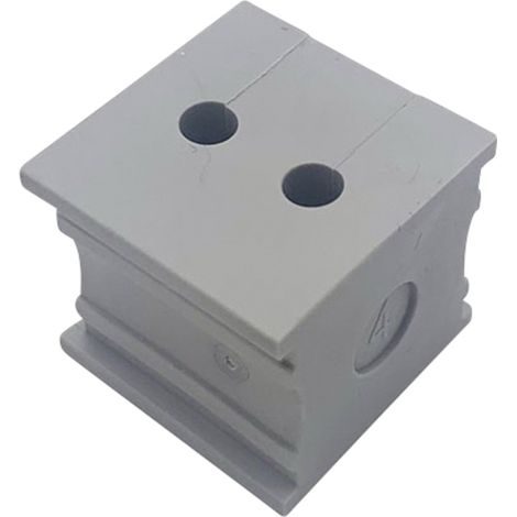 TRU COMPONENTS ELT 2/4 Kabeldurchführung geschlitzt Klemm-Ø (max.) 4 mm Elastomer Grau 1 St. (1/3)