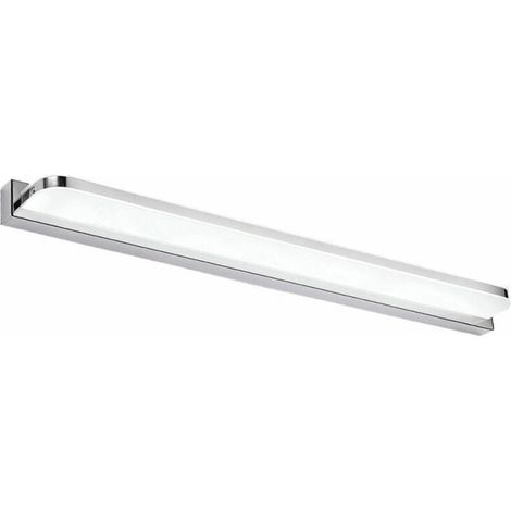Lampe Miroir LED 7W 42CM Blanc Froid, Applique Miroir Salle de Bain IP44 Étanche 6000K 600LM, Acrylique Lampe Applique LED Moderne Lampe Armoire Luminaire Salle de Bain-Versailles [Classe énergétique (1/5)