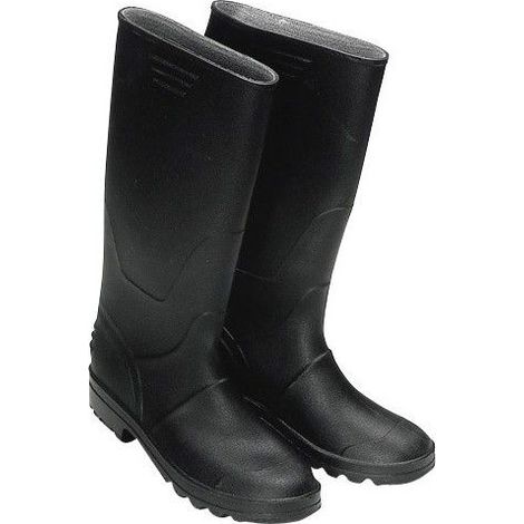 Bottes Hautes en Caoutchouc Noir Nº 44 (Paire)