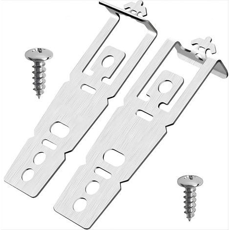 Staffa di montaggio per lavastoviglie con viti antiruggine, accessorio per lavastoviglie serie DE WD01X27759 GE (1/5)