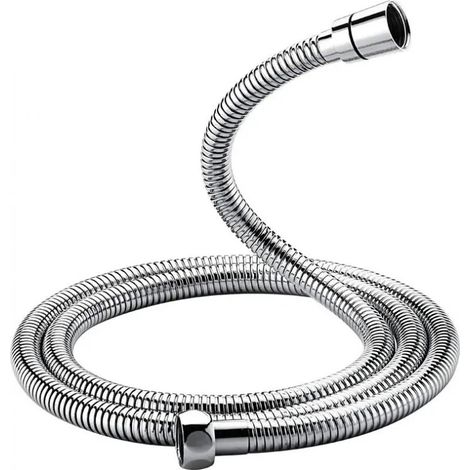 Tubo Flessibile Doccia Cromo Tiramolla Per Vasca Doccia Saliscendi Ecc Mt 2,00 (1/2)